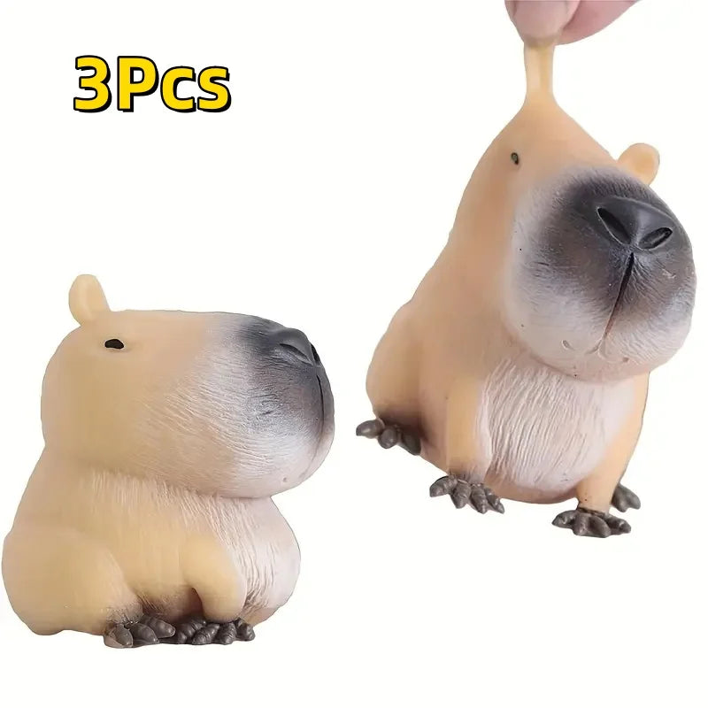 Squishy Cute Capybara Squeezing Toy | Soft Relax Animal Fidget for Adults and Kids