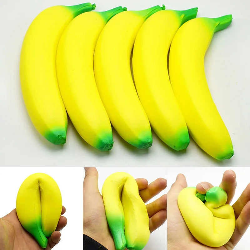 Jumbo Banana Squishy 🍌💕