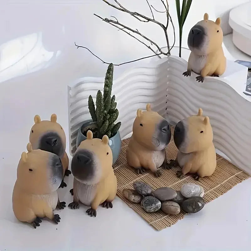 Squishy Cute Capybara Squeezing Toy | Soft Relax Animal Fidget for Adults and Kids