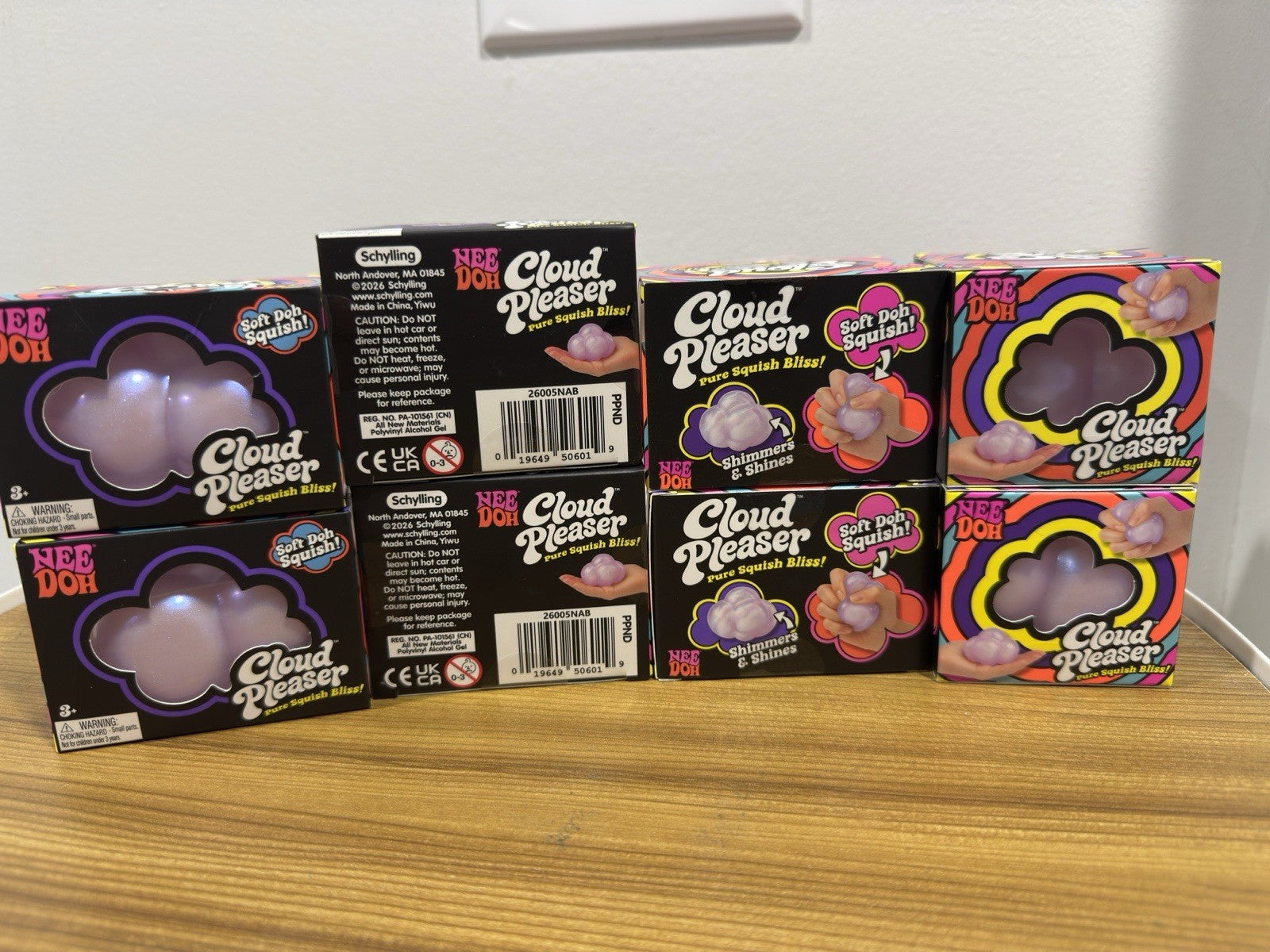 1x Authentic ☁️ Schylling Nee Doh Cloud Pleaser 🌨️ NEW Squishy NEW RELEASE
