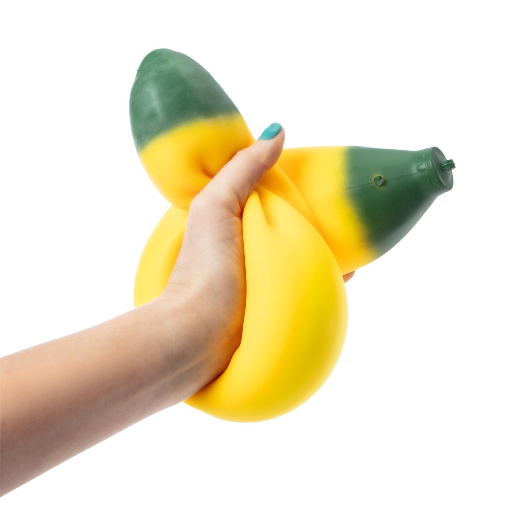 RMS Smush Mart Viral Squishy Banana Tik Tok Sensory Squeezy Toy