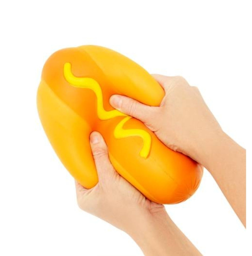 Keycraft Viral Jumbo Squishy Hot Dog Squeezy 9" Squeeze