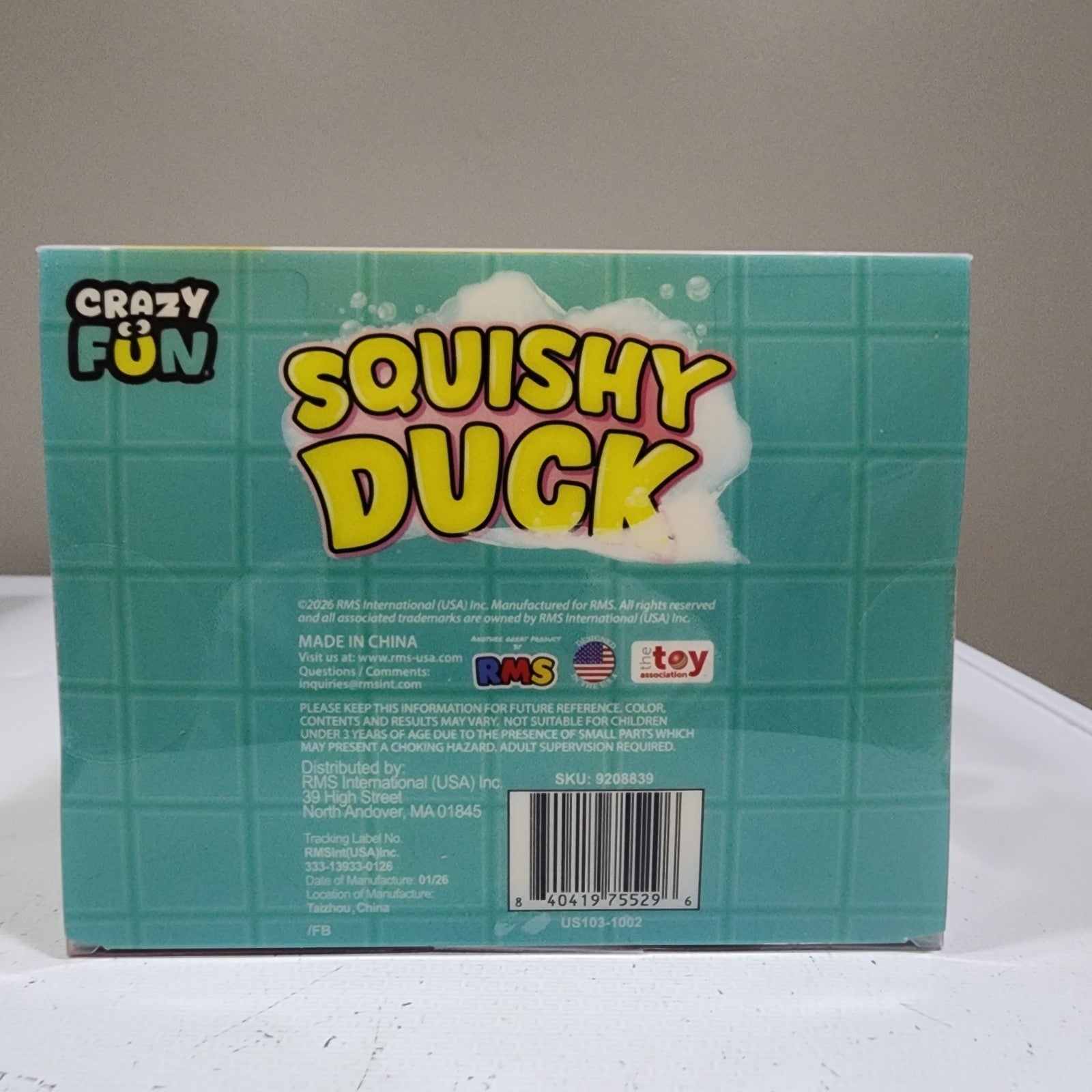 🦆New RMS Crazy Fun Tiktok Viral Jumbo Squishy Duck Squeeze Squish