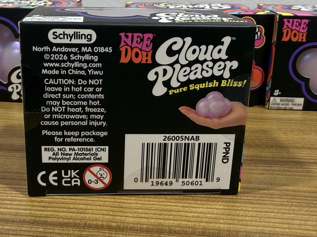 1x Authentic ☁️ Schylling Nee Doh Cloud Pleaser 🌨️ NEW Squishy NEW RELEASE